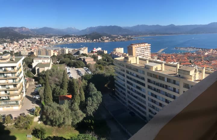 Appartement Vues Mer Dominant La Baie à Ajaccio - Corse-du-Sud