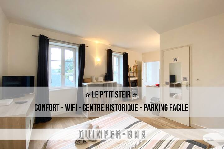 Le P'tit Steir - Joli Studio En Plein Centre Ville - Quimper