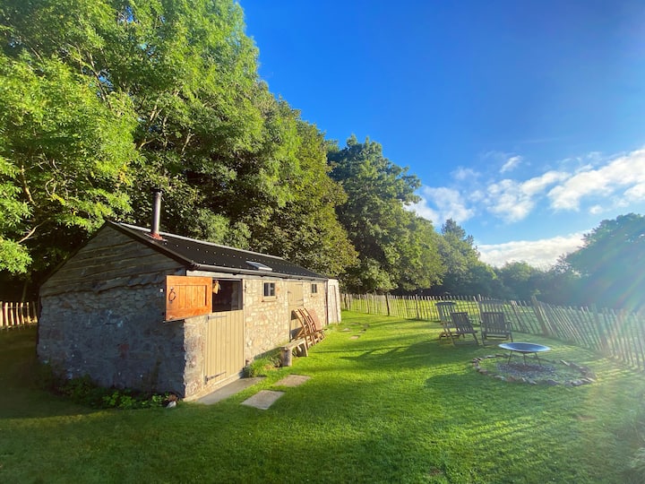 Secluded Hut Surrounded By Woodland - North Wales