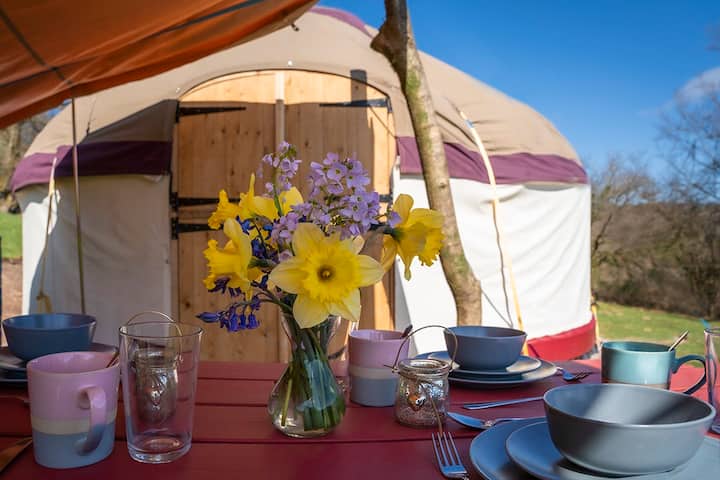 Self Contained Yurt At Hill Farm, Tintern - Chepstow