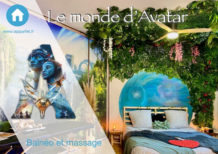 Le Monde D’avatar •Pandora• Eywa 𝙱𝙰𝙻𝙽𝙴𝙾 & 𝙼𝙰𝚂𝚂𝙰𝙶𝙴 - L'Arbresle