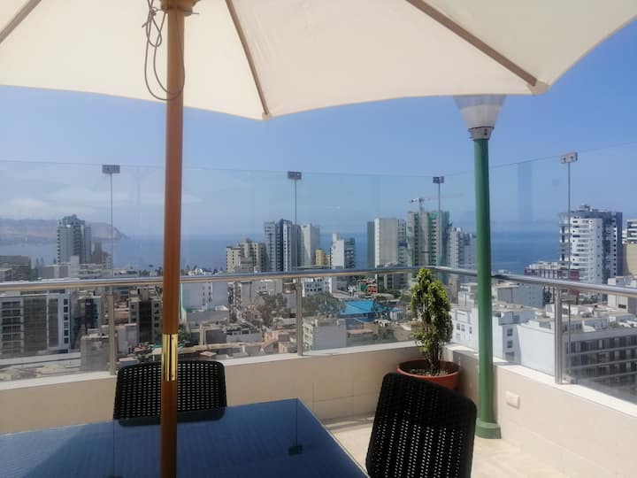 Little Room At Miraflores (Pool/oceanview/minigym) - Lima