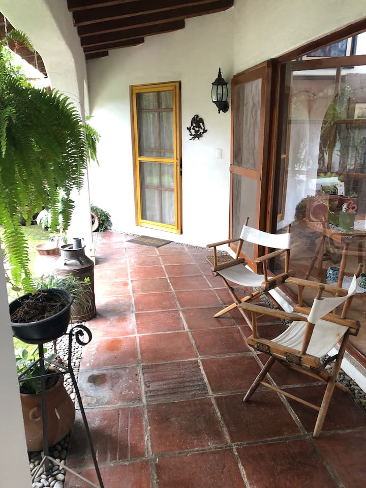 Room With Tv And Patio-garden View - Malinalco