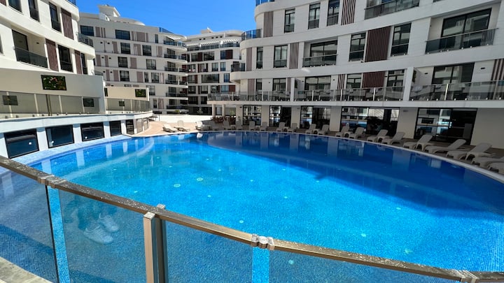 City35-spa, Gym, Pool, Netflix Included/central - Girne