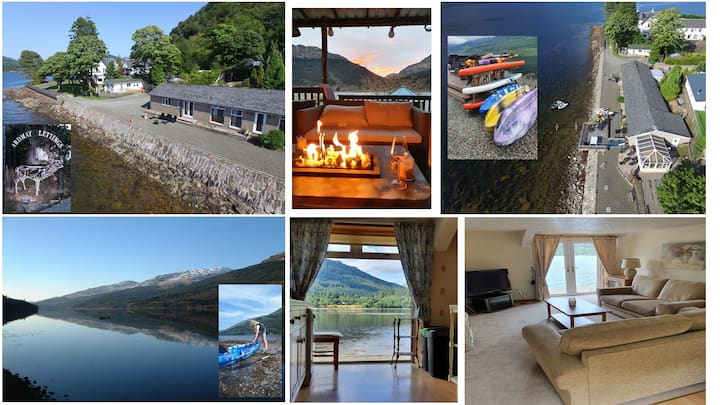 Stunning Waterfront Views,  Kayaks And Paddleboards Free For Guests Use !!! - Lochgoilhead