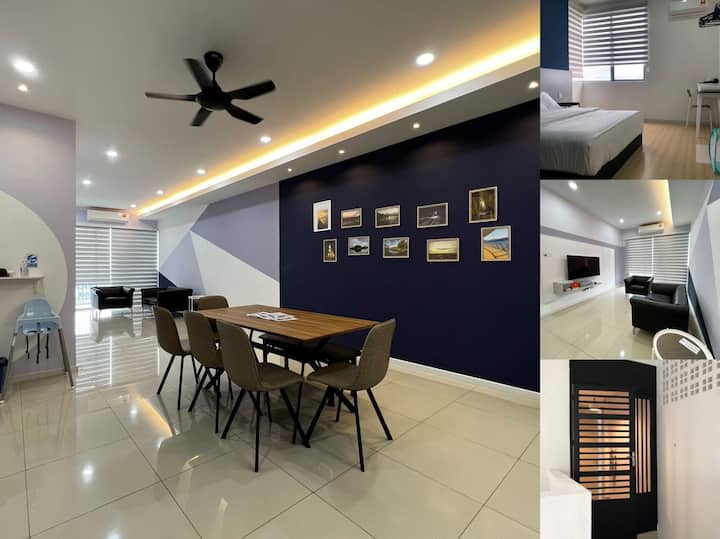 Homestay @ Vh Home, Taiping (3 Bedrooms, Max 8pax) - Taiping