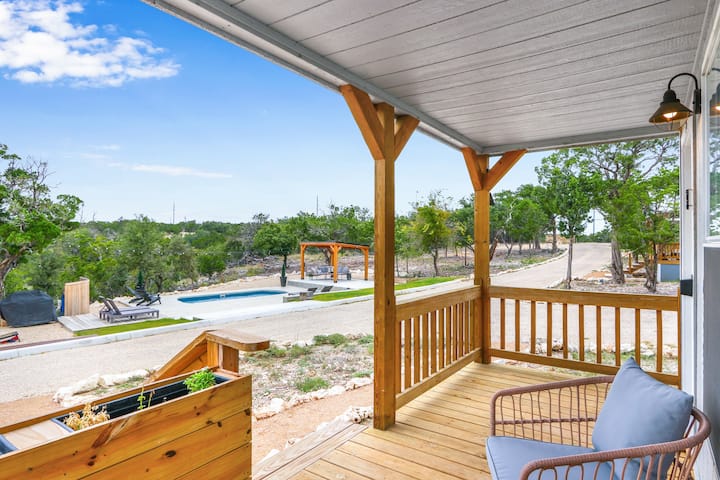 Madrona Hills #3 Pool, Hot Tub And Gas Fire Pit - Kerrville, TX