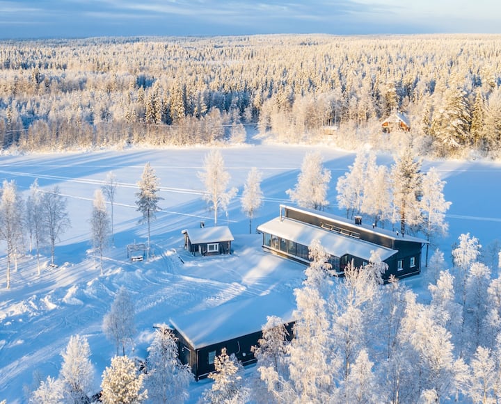 Villa Wikkelä,  Luxury Cabin With Amazing Views - Ranua