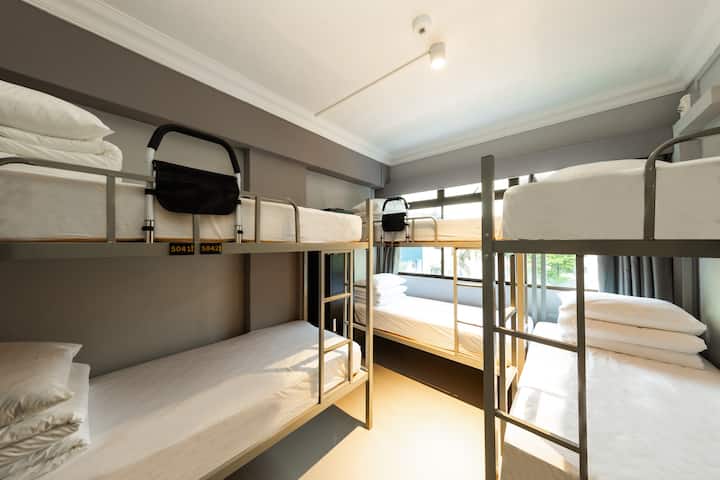 Single Bed In 6pax Female Dorm - Batam City