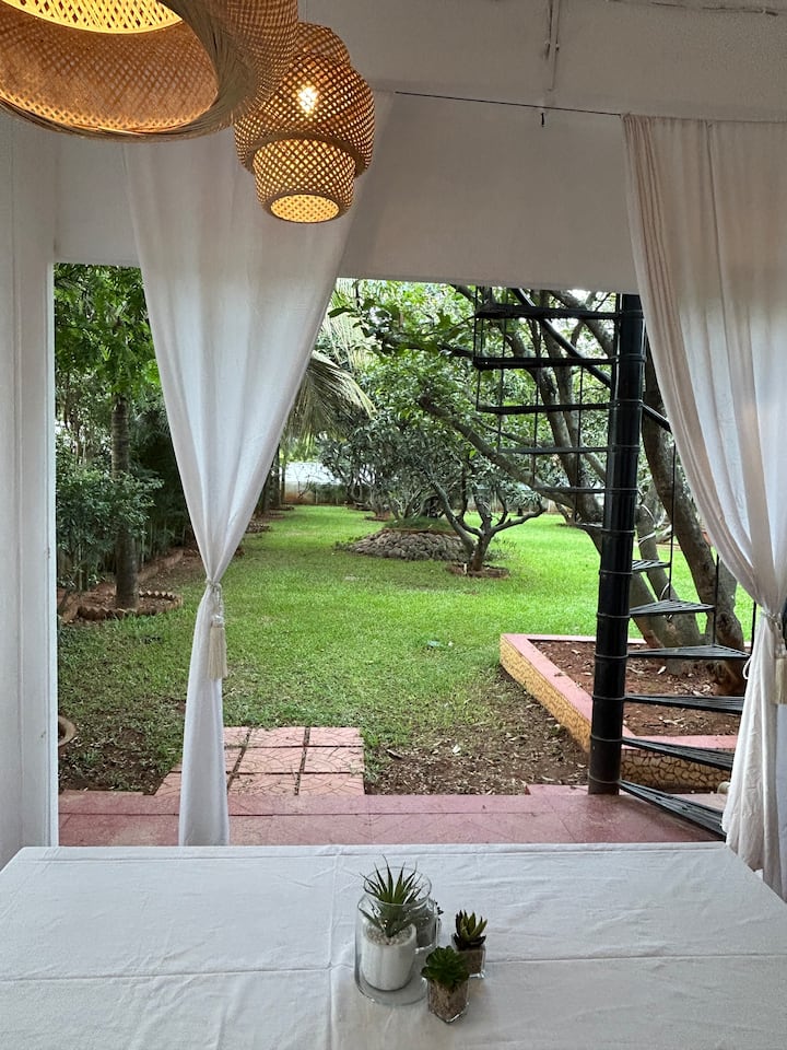 Chikkagubbi Retreat: 3br Cottage With Lush Garden - 벵갈루루