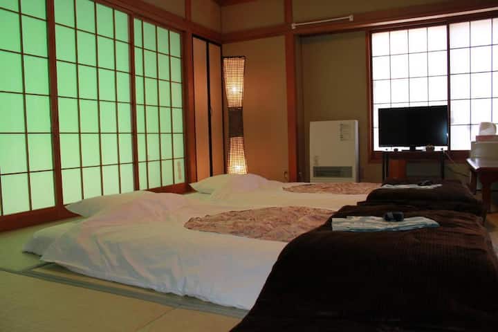 Near Lake Yamanakako Ic/tatami Family Room/5ppl - 후지 산