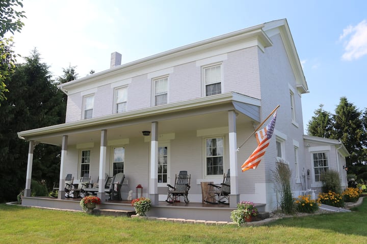 Beautiful Historic Farm House On 35 Scenic Acres - Minerva, OH
