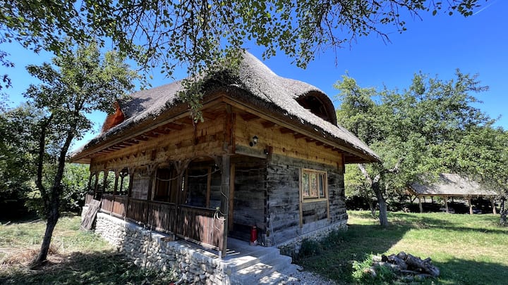 Enchanting, Unique & Rustic Thatched Roof Cottage - Hunedoara