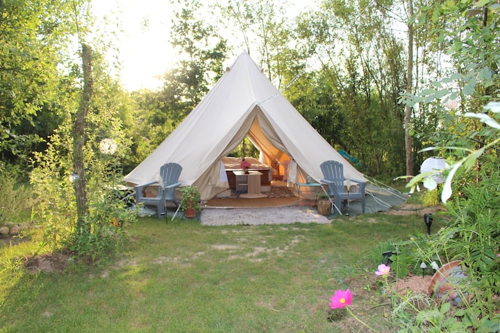 Tente Glamping Et Son Parc Privé - Saint-Sever