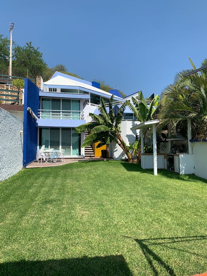 Casa Azul En Lago Tequesquitengo - Tequesquitengo