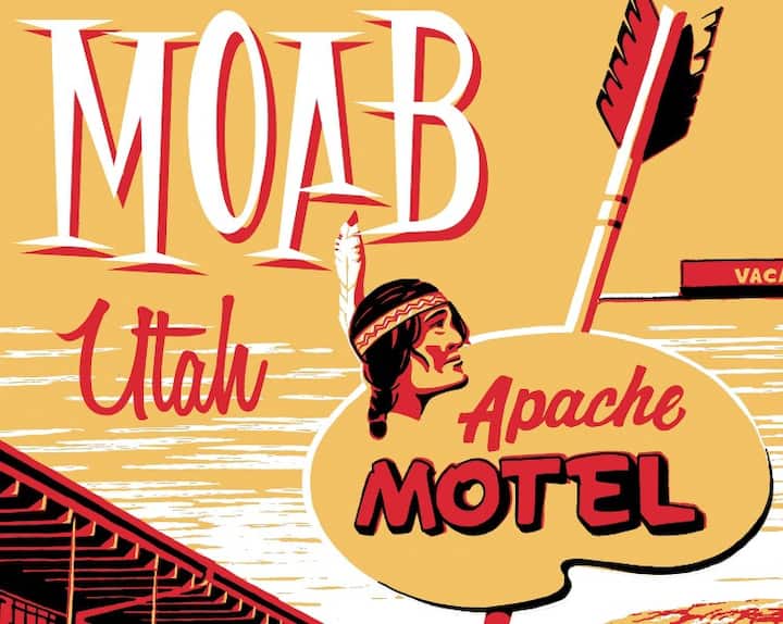 Apache Motel - King Bed - Private Bath - Moab, UT
