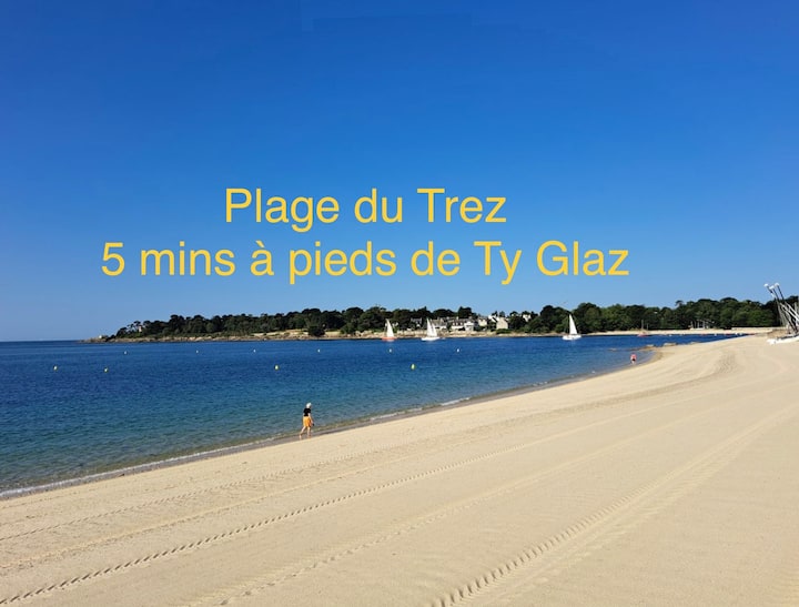 "Ty Glaz" La Plage à 400 M, Maison De Charme - Bénodet