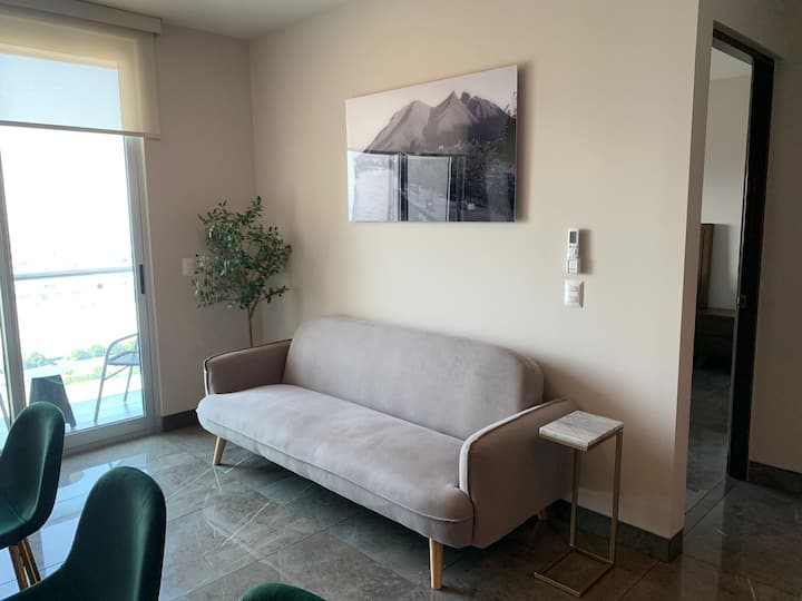 New Apartment Steps Away From Fundidora Park Mty - 몬테레이