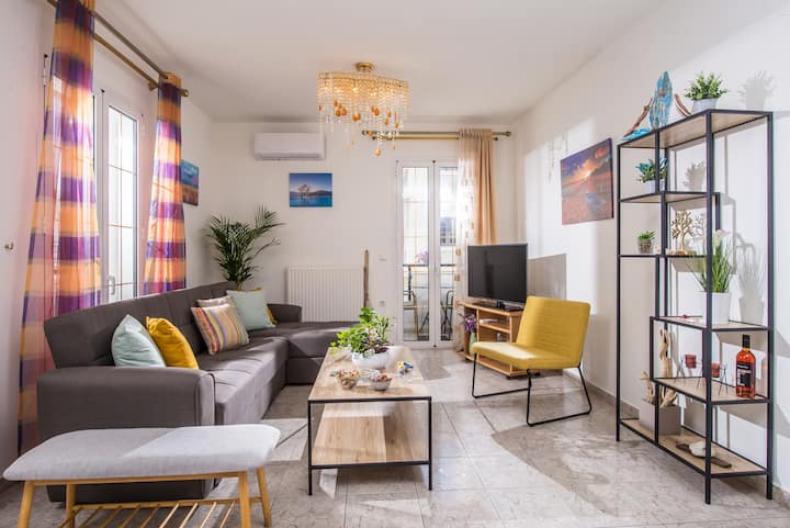 Ergina Home, Cozy 2 Br Apartment - Koutouloufari