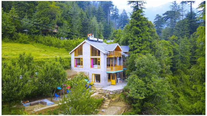 Tandi Mountain Cottage With Jibhi Valley View - Jibhi