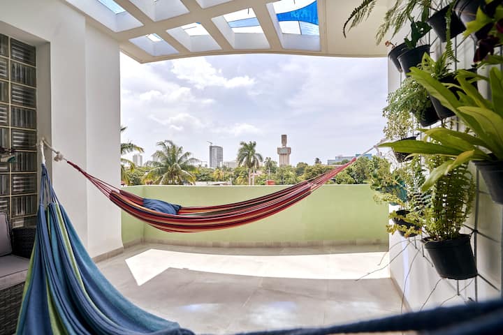 Luxury Penthouse In Miramar + Wifi - L'Avana