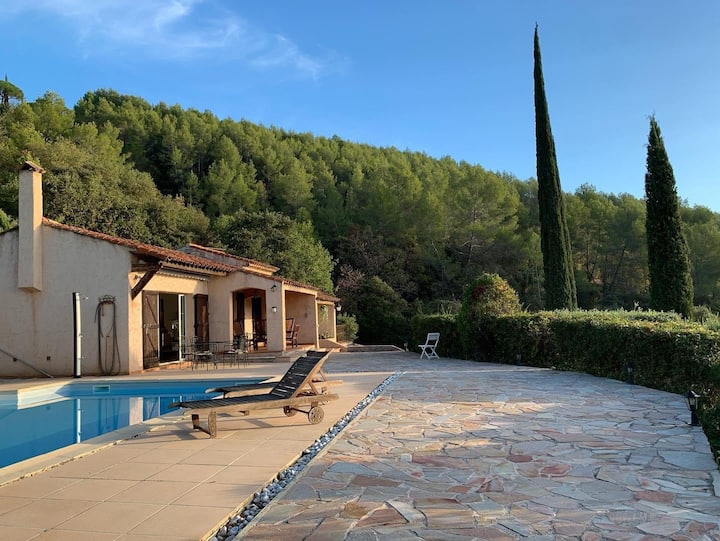 Villa In Provence - Amazing View From Pool Terrace - La Motte