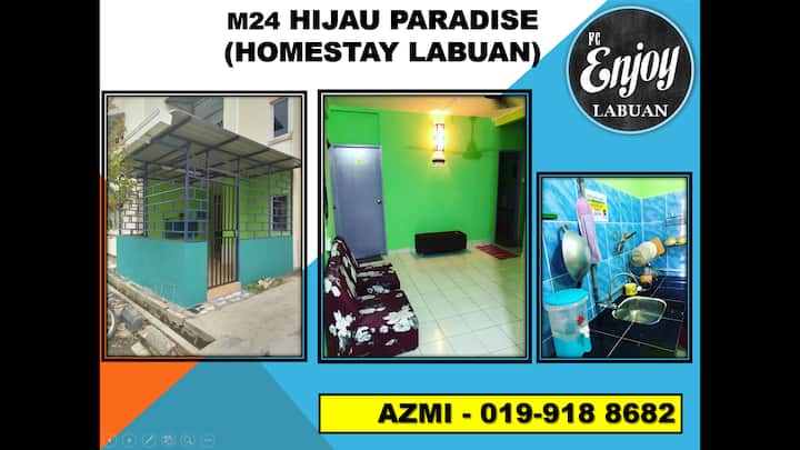 Homestay Labuan Rumah Hijau M24 Mutiara Vvip - Sipitang