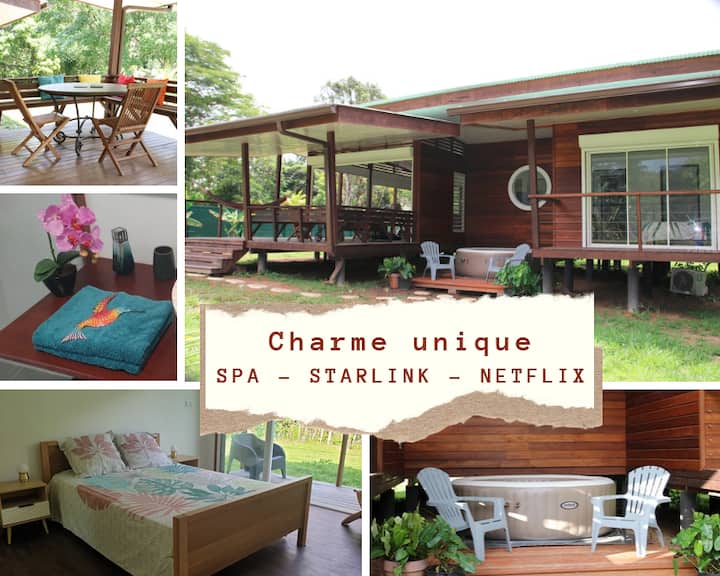 Maison Bois Avec Spa - Charme Unique - Matoury - Guyane française