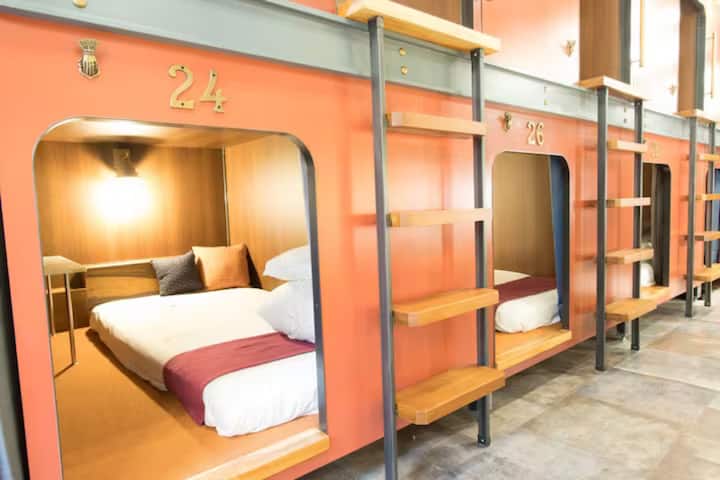 【With Sauna】capsule Hotel (For Women)/single Room - 橫濱港未來21