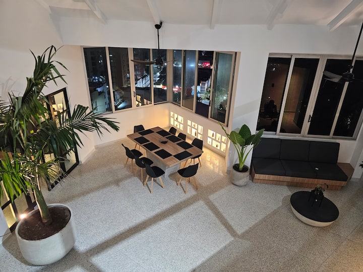 The Palm Penthouse 360 /Duplex De Lujo Con Jacuzzi - 巴蘭幾亞