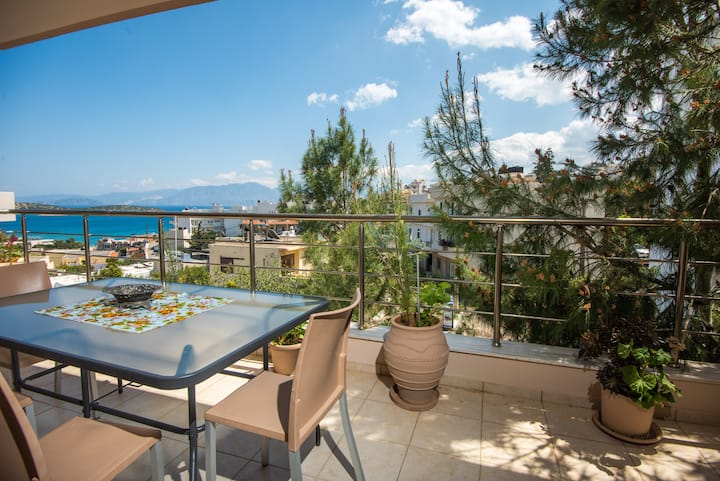 Ammoudi Side View - Giannis Apt - Agios Nikolaos