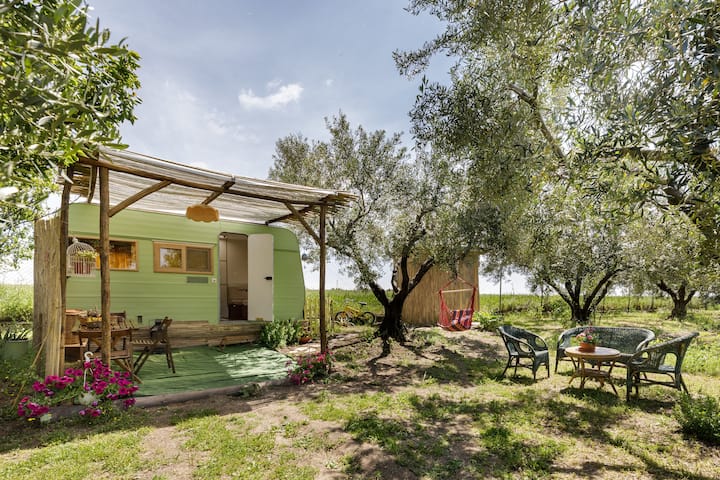 Luxurious Caravan In An Olive Grove - Macedonia del Nord