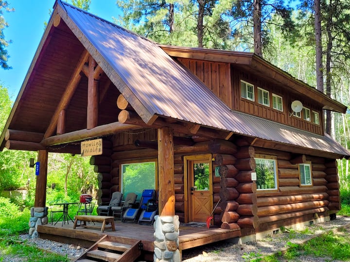 Howling Wolf Cabin-dog Friendly, Close To The River And Walk To The Ski Trail! - Winthrop, WA