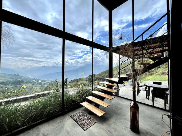 Exotic Mountain House In Medellin For A Couple - Copacabana