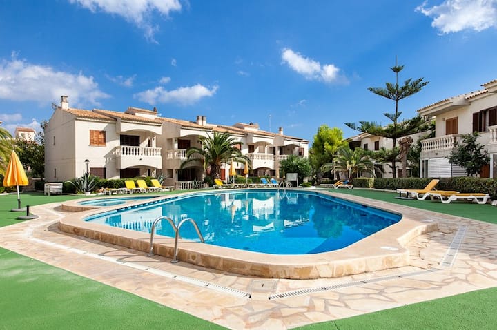 Luxuswohnung Strandnah Mit Pool, Whirlpool, Kamin - Cala Mesquida