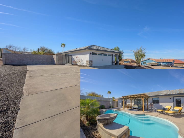 Luxury Pool Home Near Lake Mohave, River & Casinos - Bullhead City, AZ
