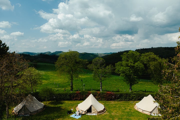 Sfeervolle Tipi Tent In De Luxemburgse Ardennen - Esch-sur-Sûre
