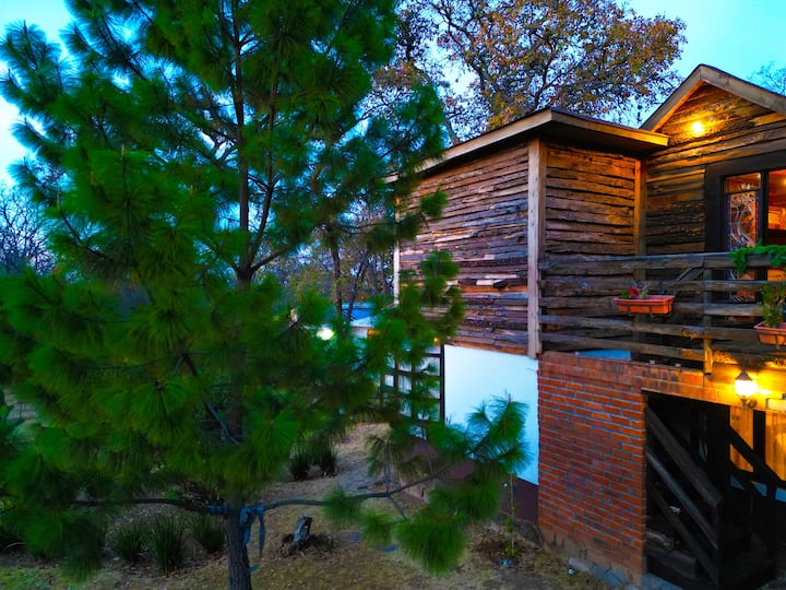 Cozy Cabin For 20 In The Woods - Querétaro de Arteaga