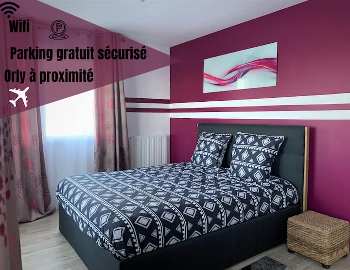 *Amazing Cosy*freeparking*terrasse*proche Aéroport - Athis-Mons