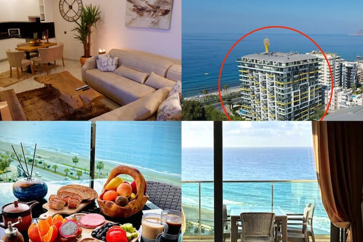 Amazing Sea View, 8th Floor, Panoramic Sea View - Махмутлар