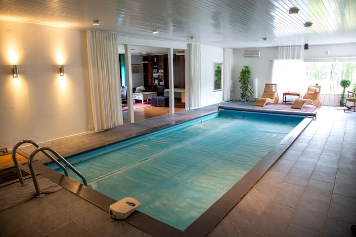 The Pool Rooms In Villa Harstorp - Karlskrona