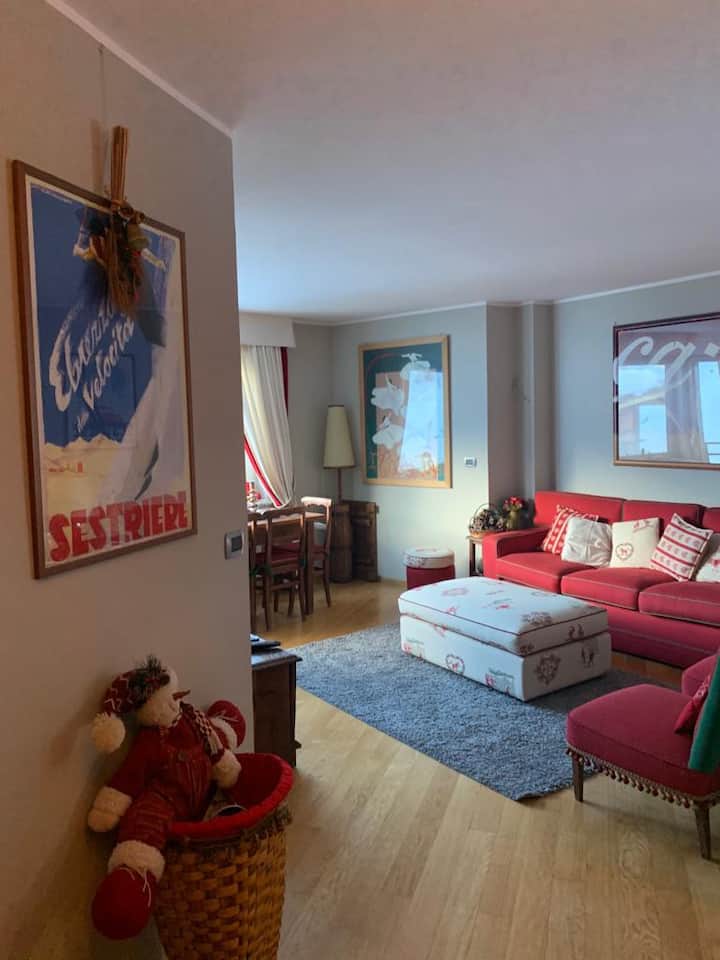 Spacious And Modern Three-room Apartment In Front Of The Slopes - Pragelato