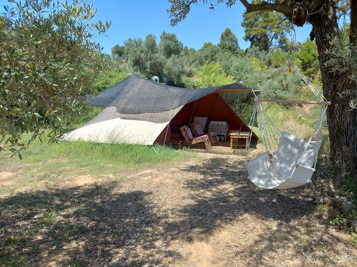 De Waard Tent Op Mas Karmel,  Horta De Sant Joan - Bot