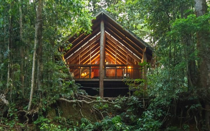 The Bower House In The Trees With Sweeping Views - Malanda