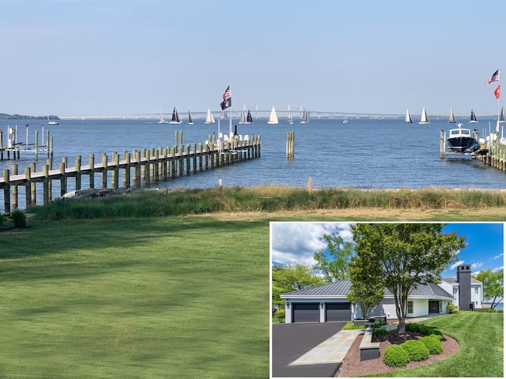 Luxury Waterfront Annapolis/ Private Beach & Dock - Annapolis, MD