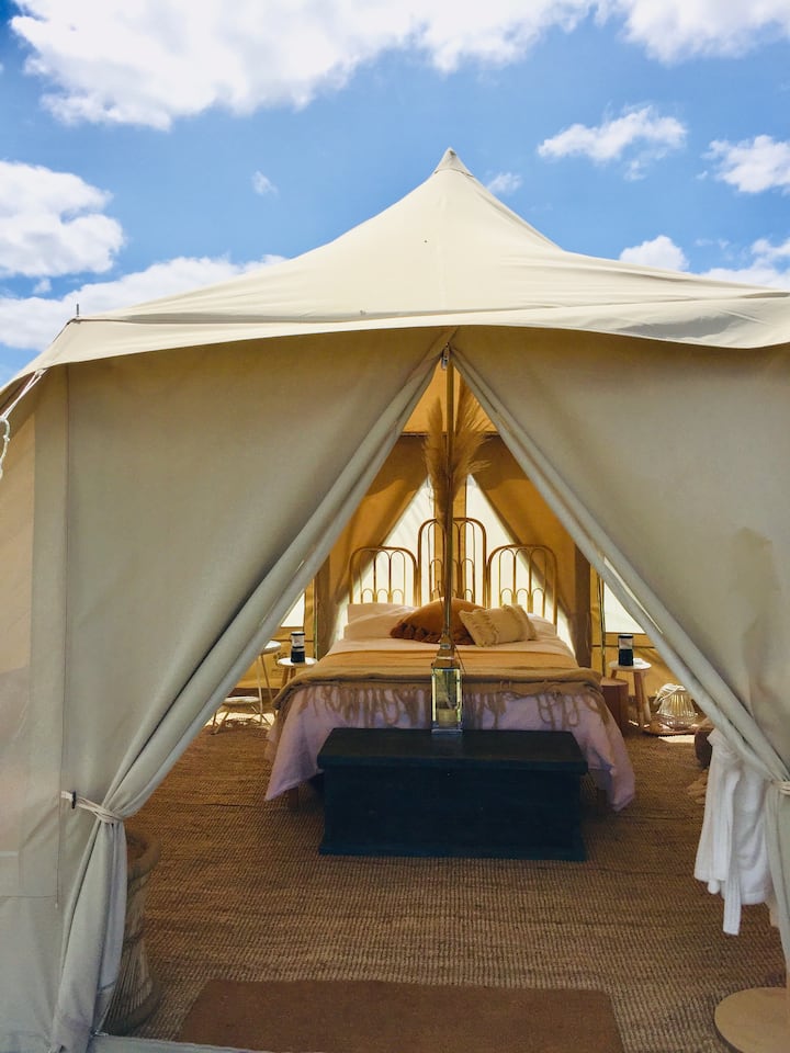 "Dragonfly" River Eco Glamping Tent - Warrnambool