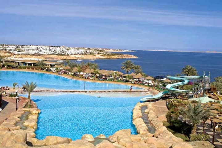 Romantic Sea View Private Chalet In 5* Beach Hotel - Sharm El-Sheikh