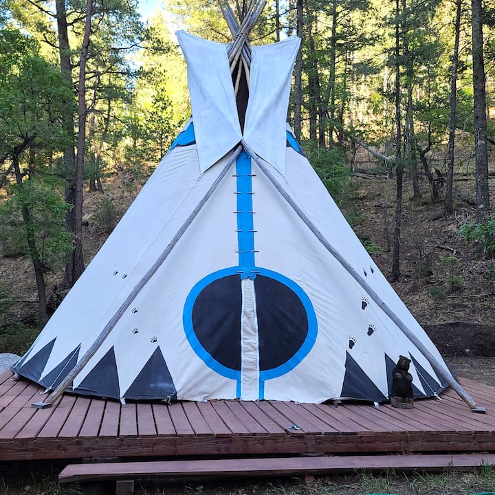 Glamping Tipi Cloudcroft New Mexico - Cloudcroft, NM