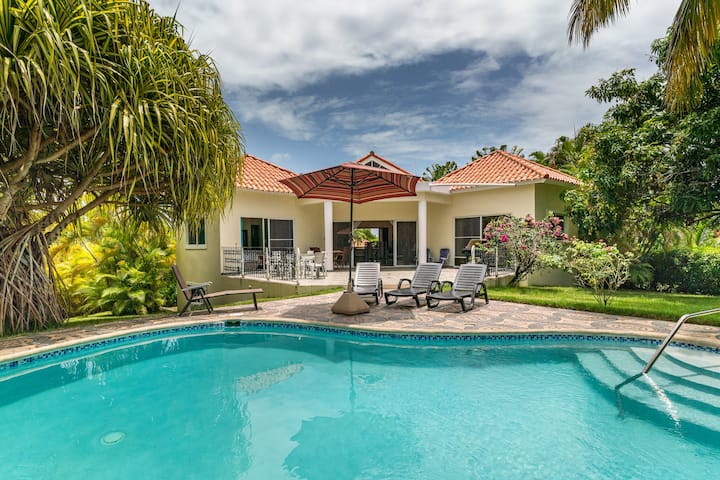 Caribbean Getaway - Ganze Villa Mit Privatem Pool In Einer Geschlossenen, Sicheren Gemeinschaft - Dominikanische Republik