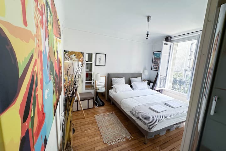 Eiffel Tower- Whole Cosy 1 Bedroom Appartement - ibis Paris Alesia Montparnasse
